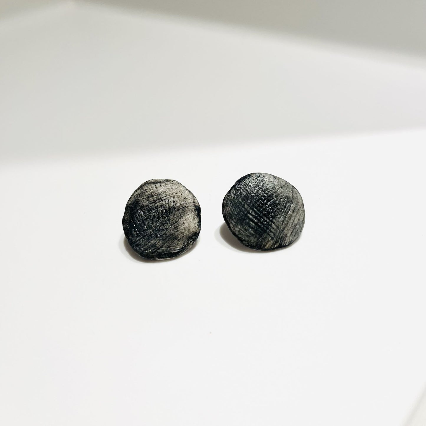 Akamatra Black Organic Earrings