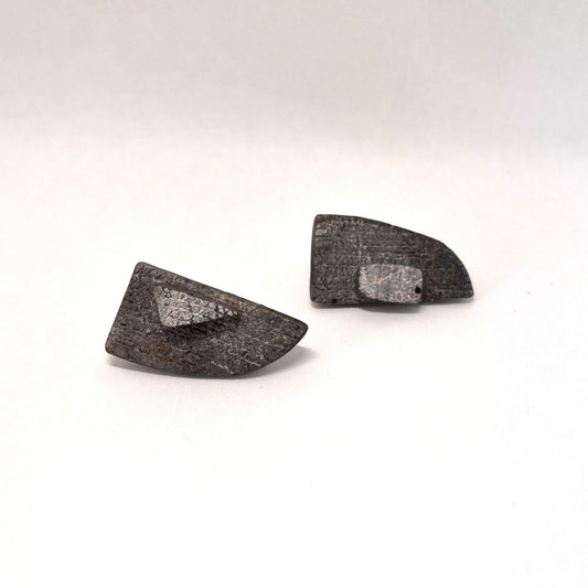 Levys Gray 3D  Earrings