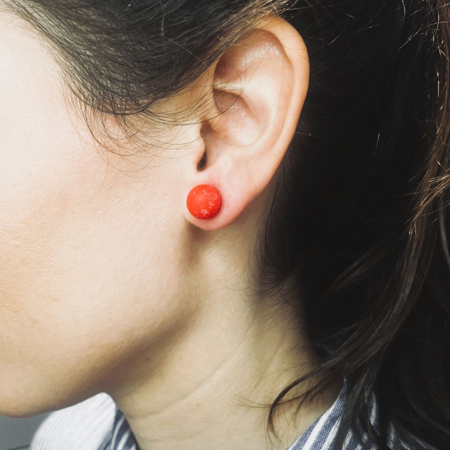 Tharsos Red Earrings