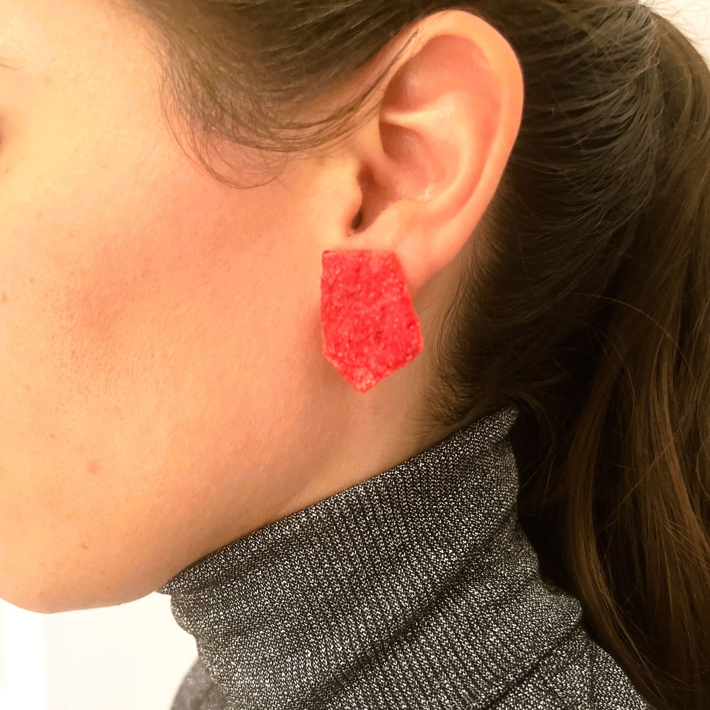 Salis Red Earrings