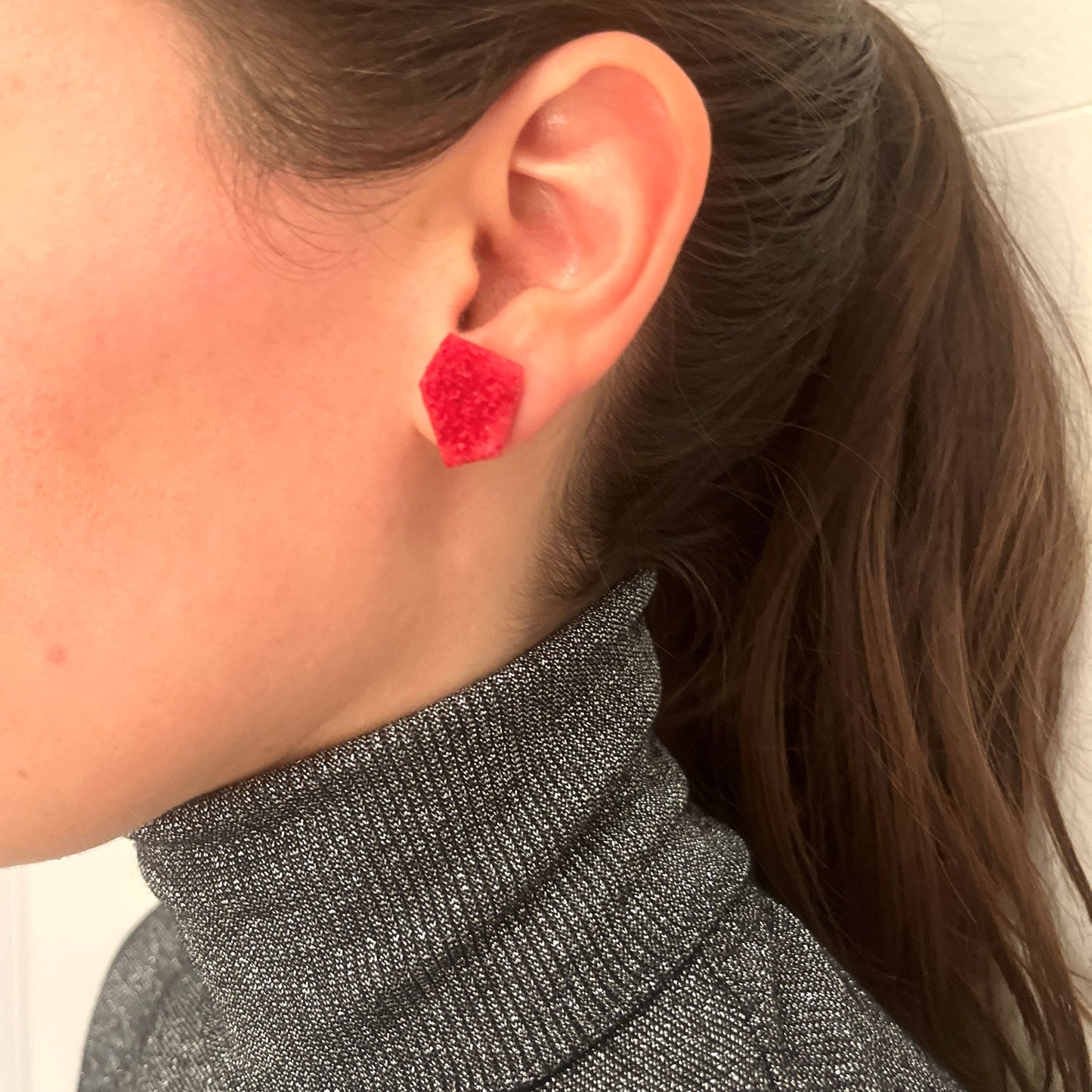 Salis Red Earrings